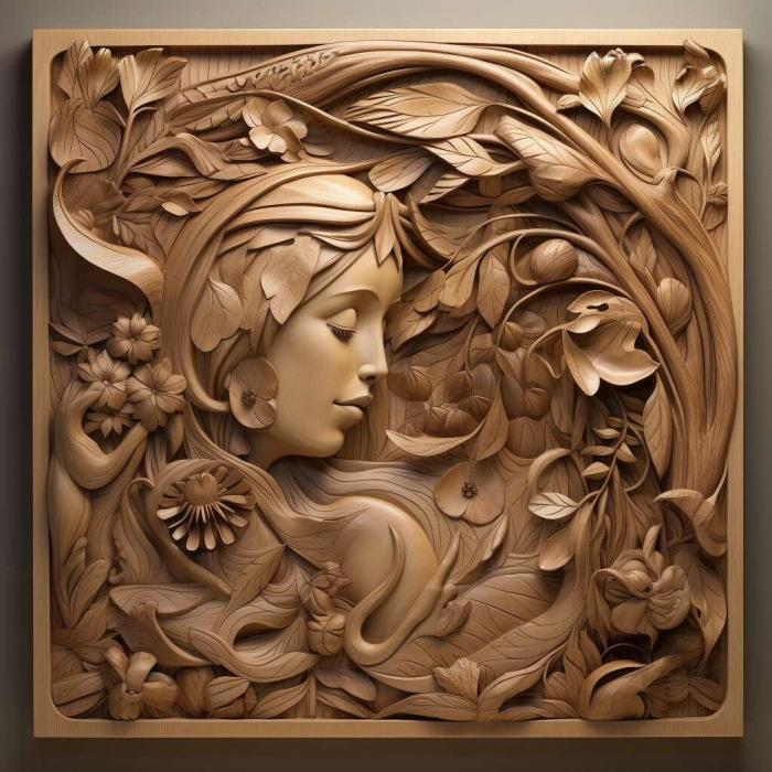 نموذج ثلاثي الأبعاد لآلة CNC 3D Art 